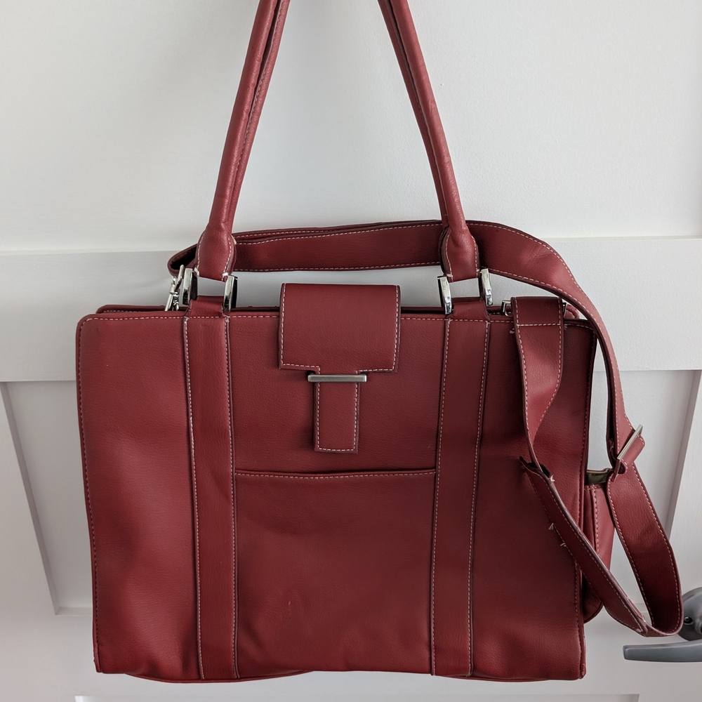 Elegant Red Women's Handbag